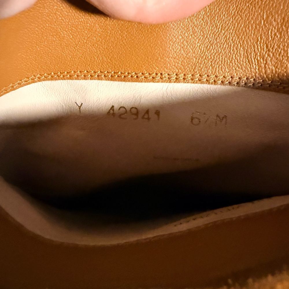 Stuart Weitzman Chestnut Cognac Suede boots - Picture 5 of 13